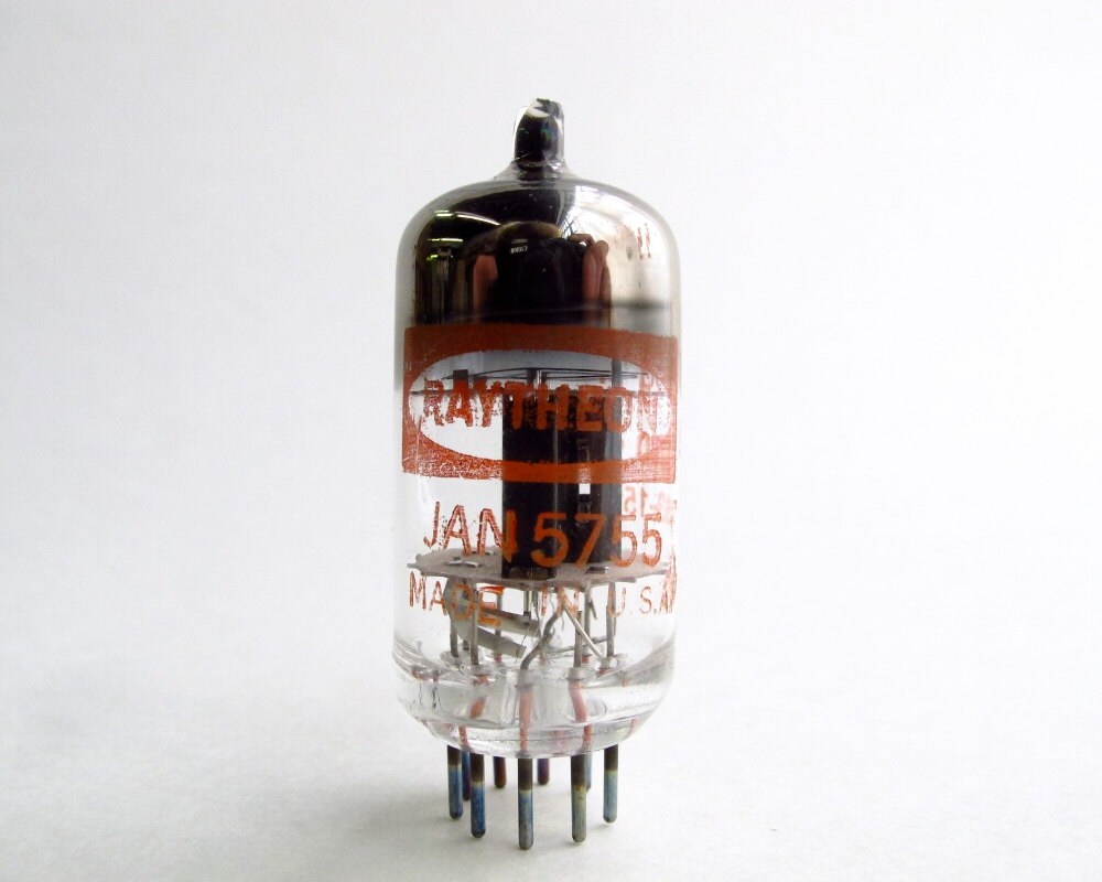 N*s様 RAYTHEON 50 真空管 真空管 RAYTHEON JAN 5755 USA製 長期保管品 4本セット A-516