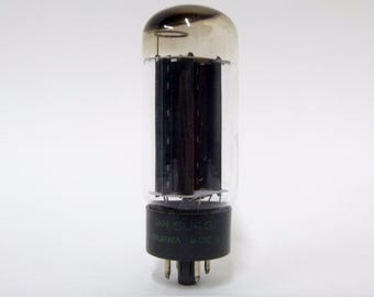 Sylvania JAN 5U4GB vacuum tube - black plates - military 5U4 - joint army navy