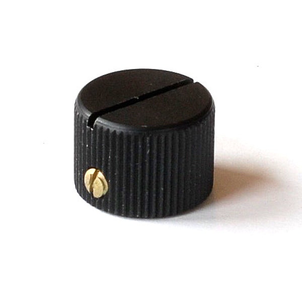 incredibly rugged control /radio knob - solid aluminum - indestructible - black anodized - stomp box / modular synth knob