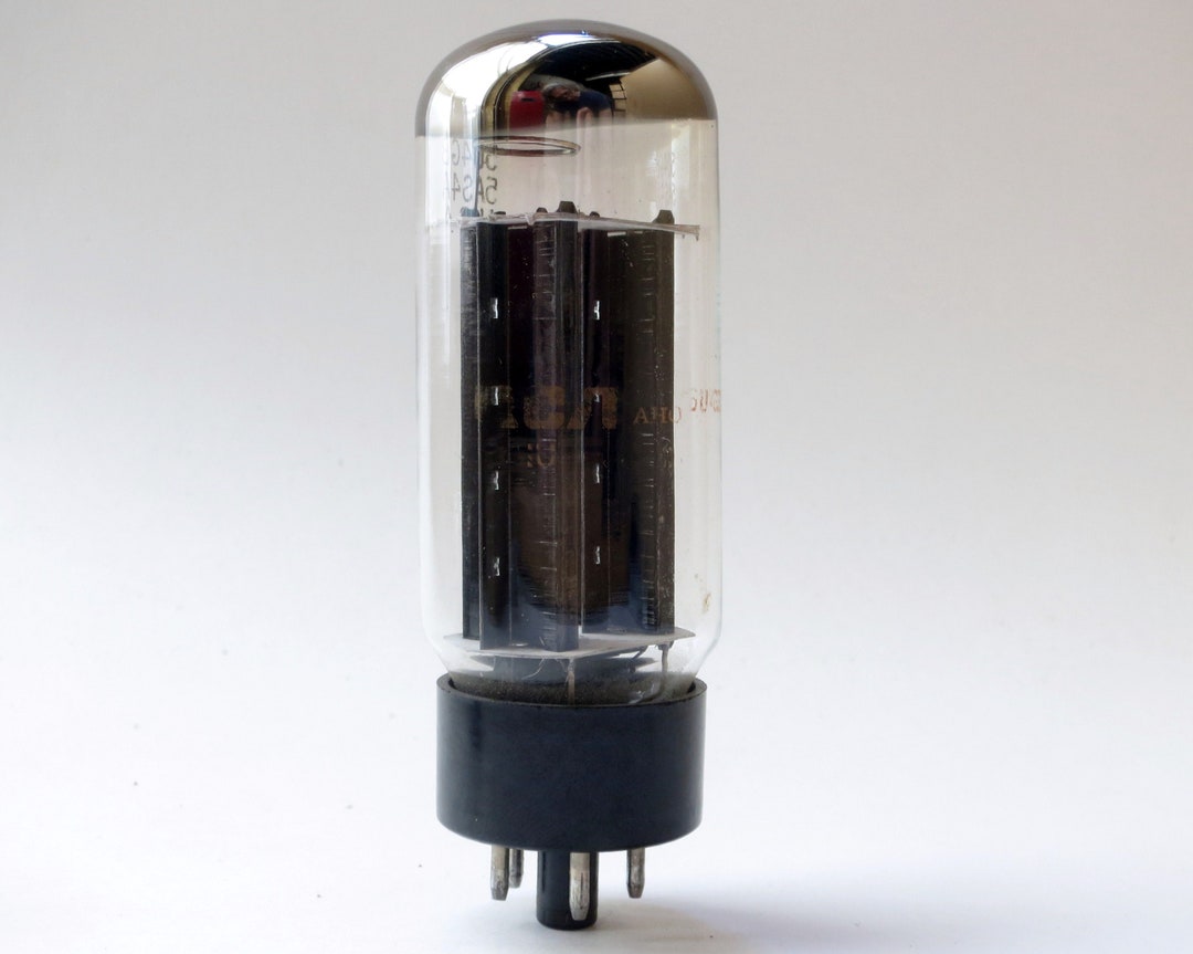 RCA 5U4GB Vacuum Tube - Black Plates - Manufactured by Sylvania - 5U4 ...