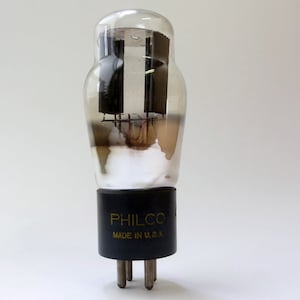 Philco 80 vacuum tube rectifier - ribbed plate version