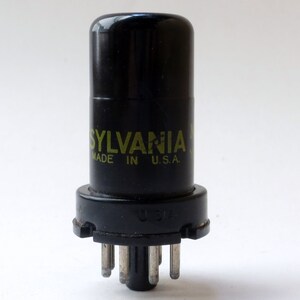 Sylvania 6SA7 vacuum tube