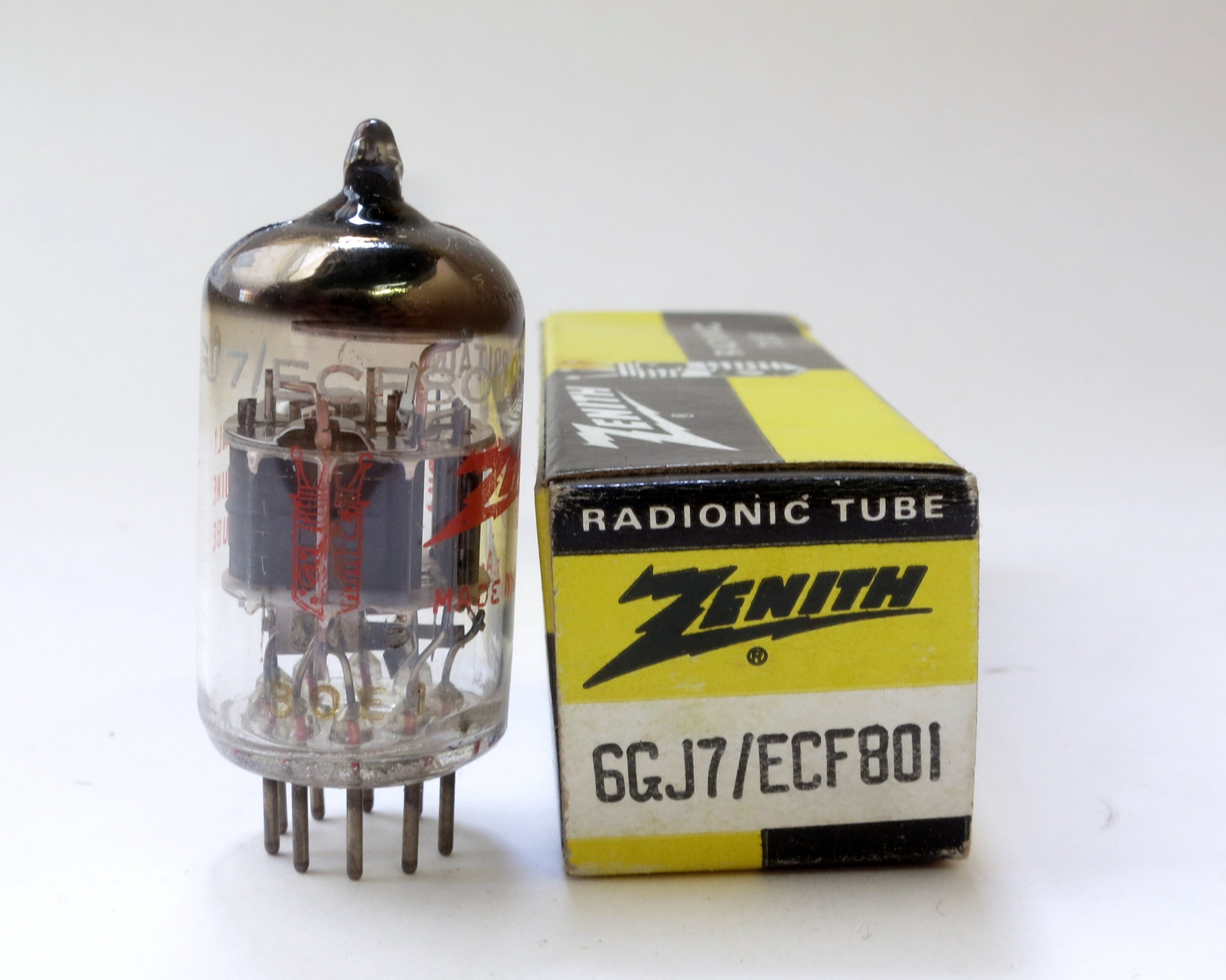Zenith 6GJ7 Vacuum Tube - Manufactured by Mullard - Made in Great