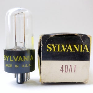 Sylvania 40A1 vacuum tube - new old stock - ballast tube