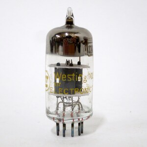 Westinghouse 12AT7 vacuum tube - RCA gray plate