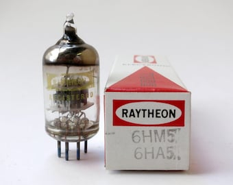 Raytheon 6HM5 / 6HA5 vacuum tube