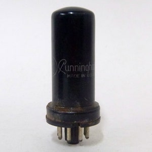 Cunningham 25A6 vacuum tube - metal tube - RCA