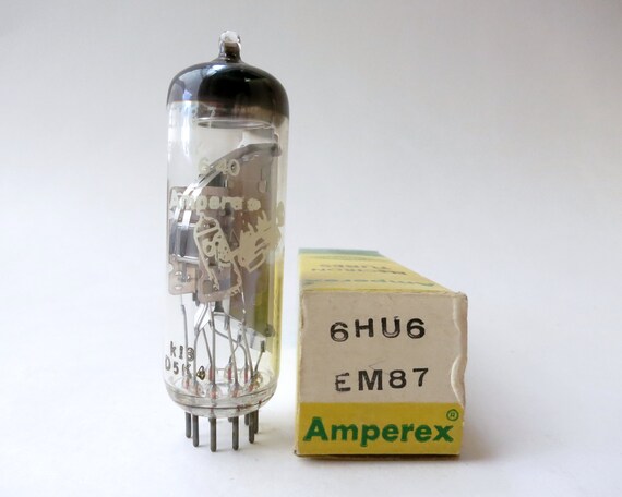 Amperex Bugle Boy 6hu6 Em87 Vacuum Tube Tuning Eye Tube Etsy Amperex Bugle Boy 6hu6 Em87 Vacuum Tube Tuning Eye Tube Etsy