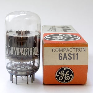 GE 6AS11 vacuum tube - General Electric Compactron