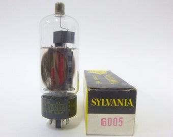 Sylvania 6DQ5 vacuum tube -  new old stock - original box - excellent condition