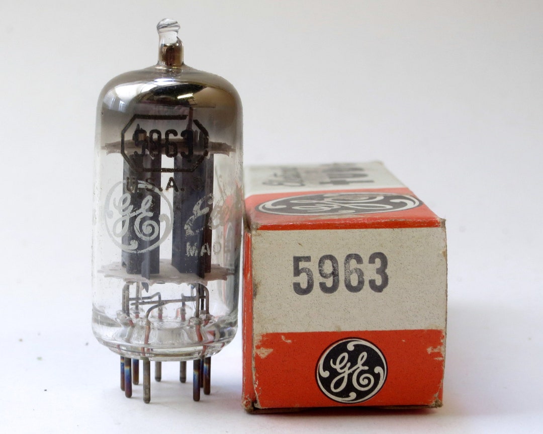 洋書 SPANGENBERG Vacuum Tubes GE 5963 Vacuum Tube - New Old Stock - Original Box