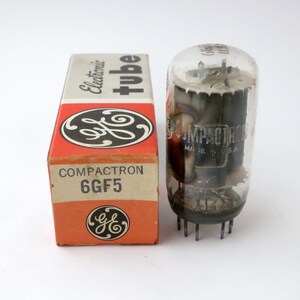 GE 6GF5 vacuum tube  - new old stock - original box