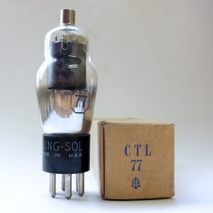 Tung Sol JTL 77 vacuum tube - accepted June 1943