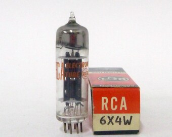 Tung Sol 6X4W Vacuum Tube - New Old Stock - Original Box - Great ...