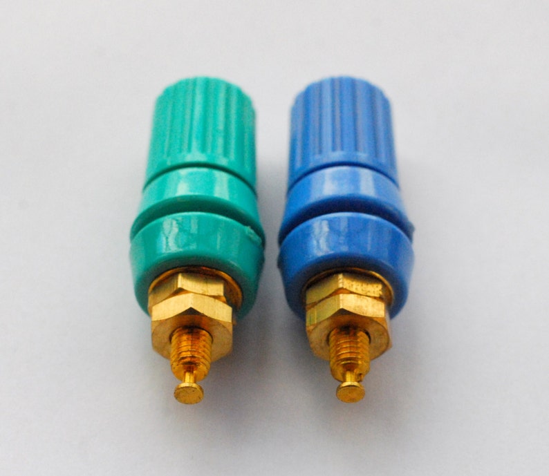 Two Pairs of Heavy Duty Binding Posts Wild Colors Etsy