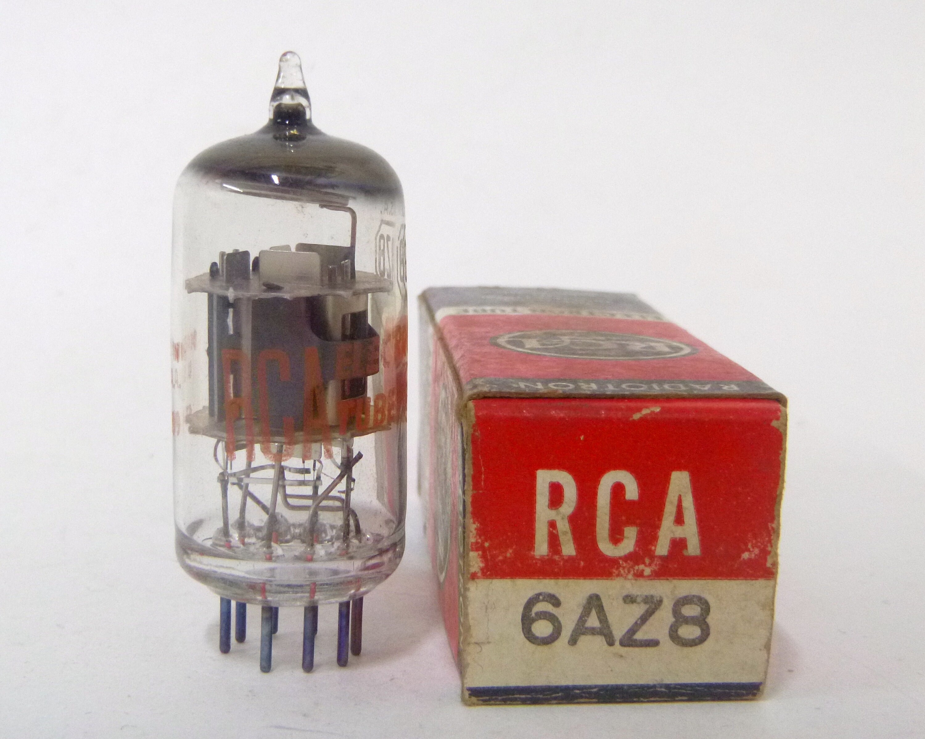 RCA 6AZ8 vacuum tube - new old stock - original box - Etsy 日本