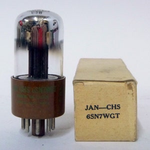 GE 6SN7 GTB×２、SYLVANIA 6SN7WGT ×１、SYLVANIA JAN 6SN7GT ×１本、RCA 6SN7 GTA ×２本、RCA 6SN7GTB ×１本、NE×１合計8本まとめて Sylvania 6SN7GT - 1940\u0027s |