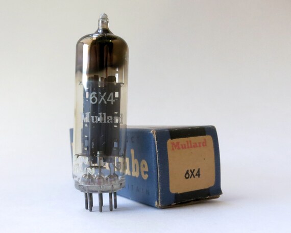 Mullard 6X4 Vacuum Tube - Made in England - New Old Stock - Etsy
