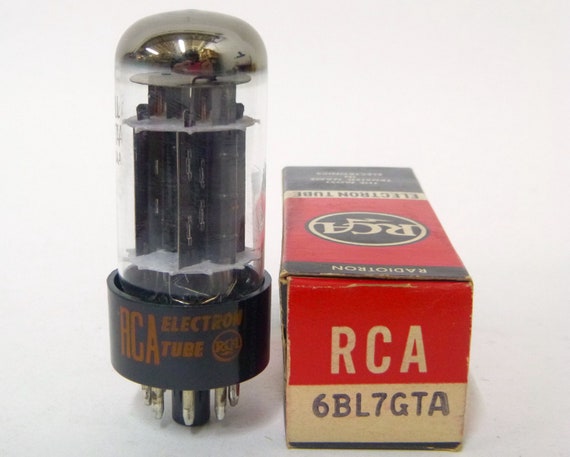 RCA 6BL7GTA Vacuum Tube - Made by Sylvania - New Old Stock