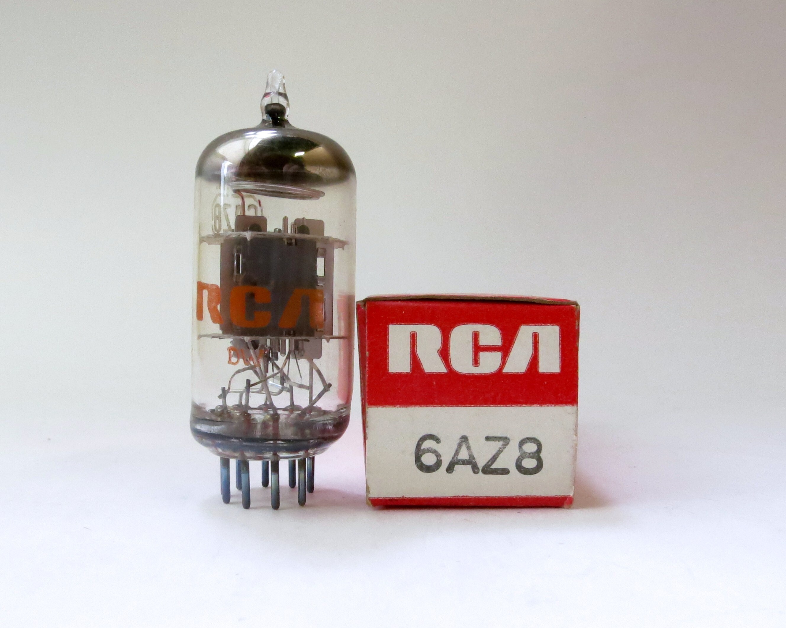 RCA 6AZ8 Vacuum Tube - New Old Stock - Original Box - Excellent ...