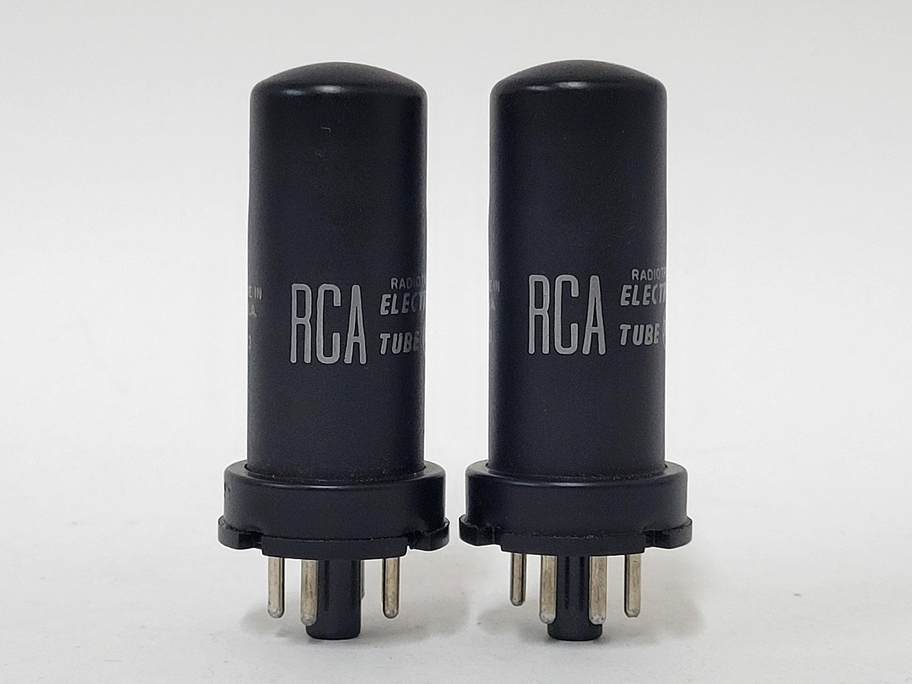 RCA 6V6GTA 真空管 2本セット 【公式通販】