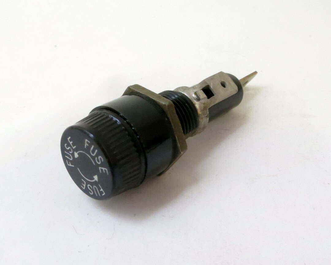 Buss HKPHH Fuse Holder for 3AG / MDL Fuses New Old Stock Perfect