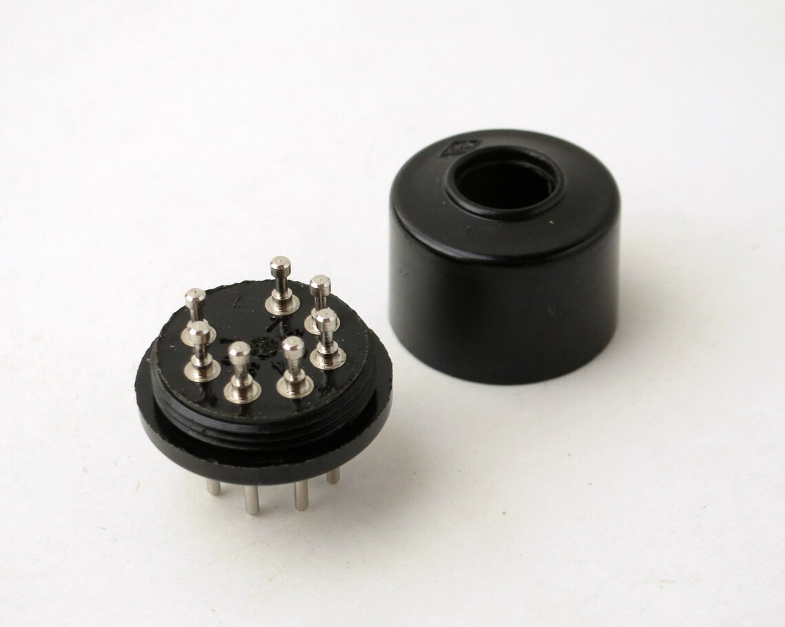 7 pin miniature plug fits 7 pin miniature tube sockets Etsy