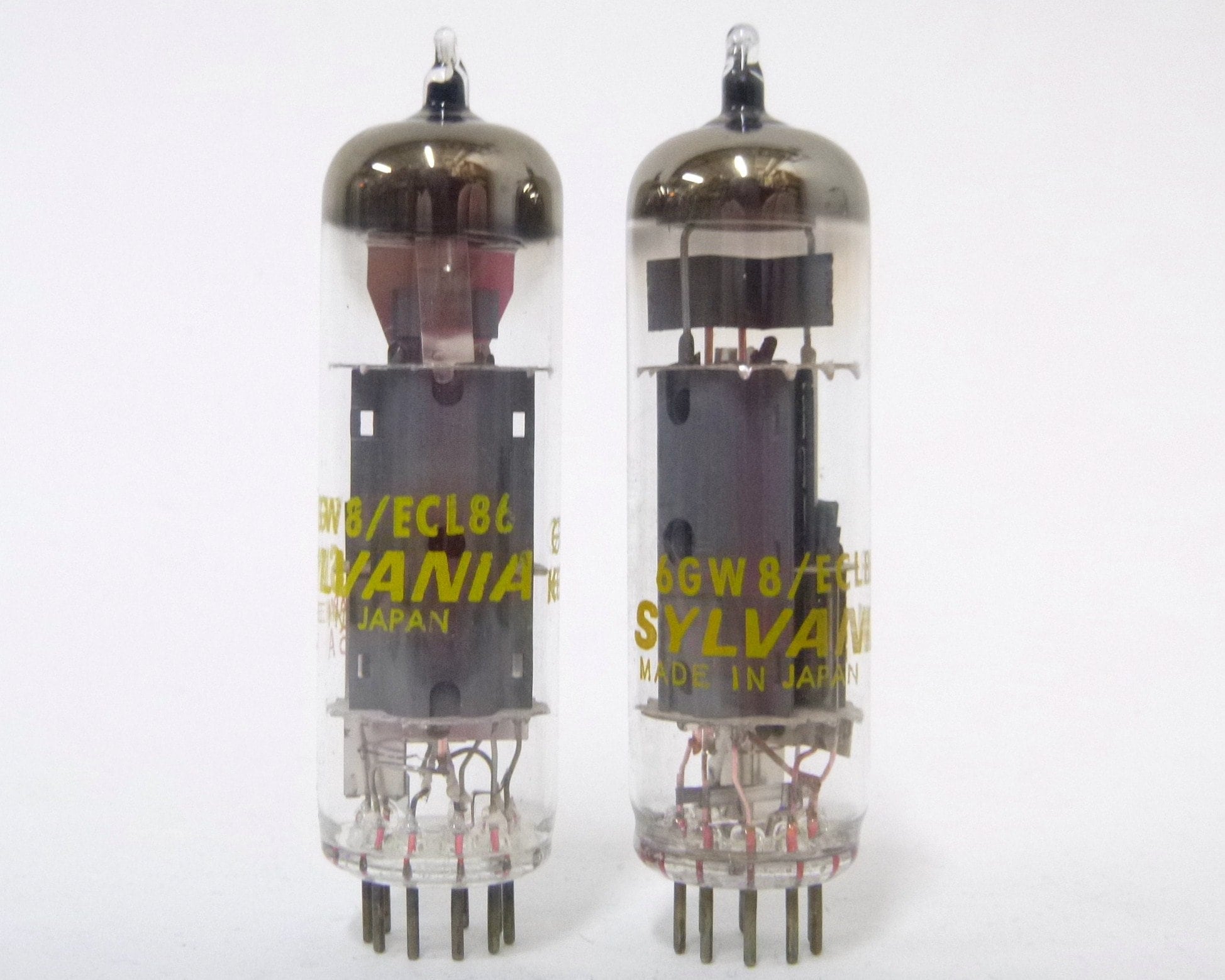Pair: Sylvania 6GW8 / ECL86 Vacuum Tubes - Etsy