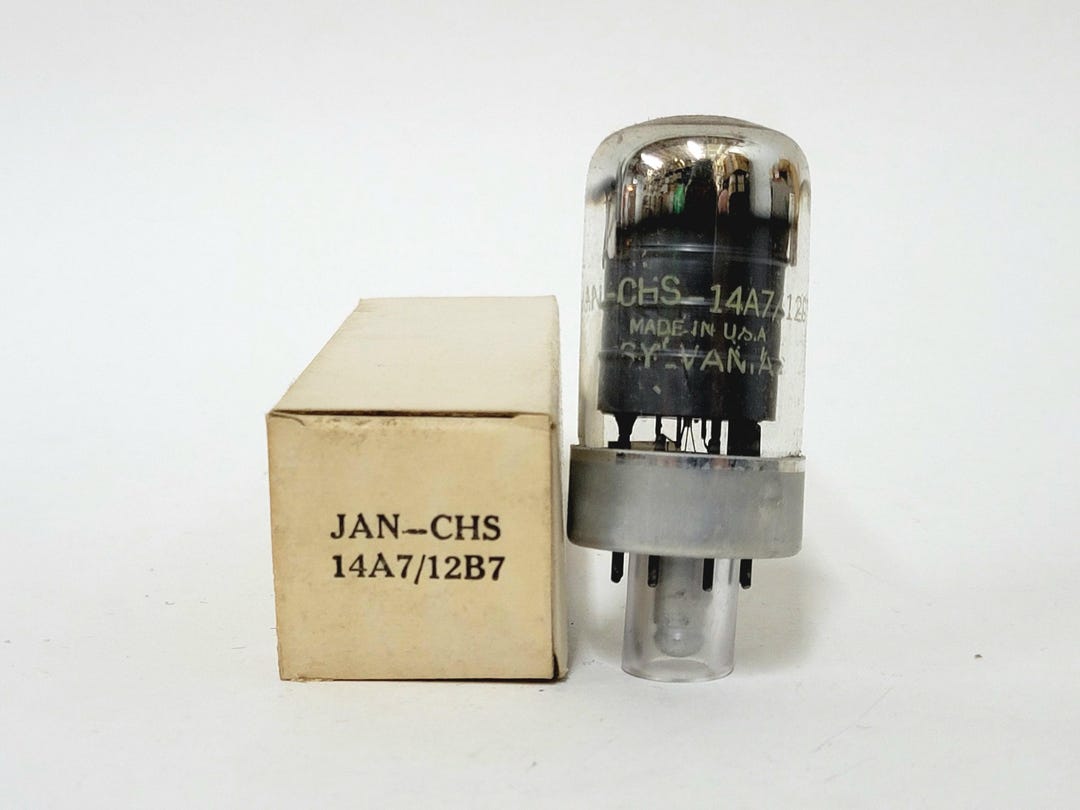 Sylvania JAN CHS 14A7/12B7 Vacuum Tube - New Old Stock - NOS - Original ...