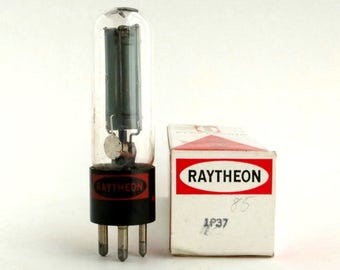 Raytheon 1P37 phototube - blue sensitive, 4 pin photo tube - vacuum tube