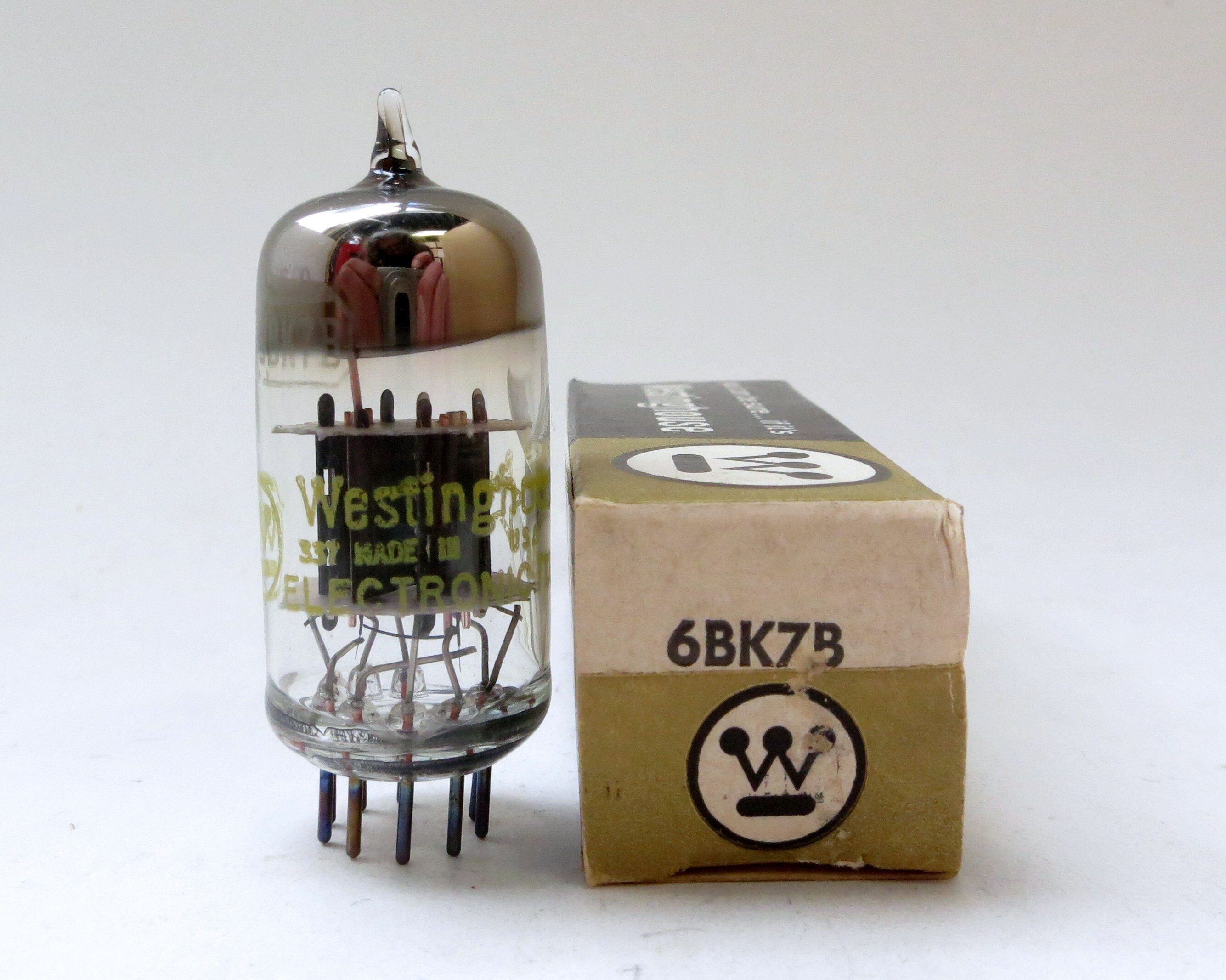 Westinghouse 6BK7B Vacuum Tube - New Old Stock - Original