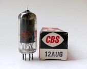 CBS 12AU6 vacuum tube - new old stock - original box