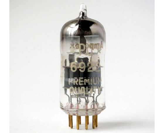 Sylvania JAN 6DJ8 USA Made Audio Preamplifier Tubes Pair NOS
