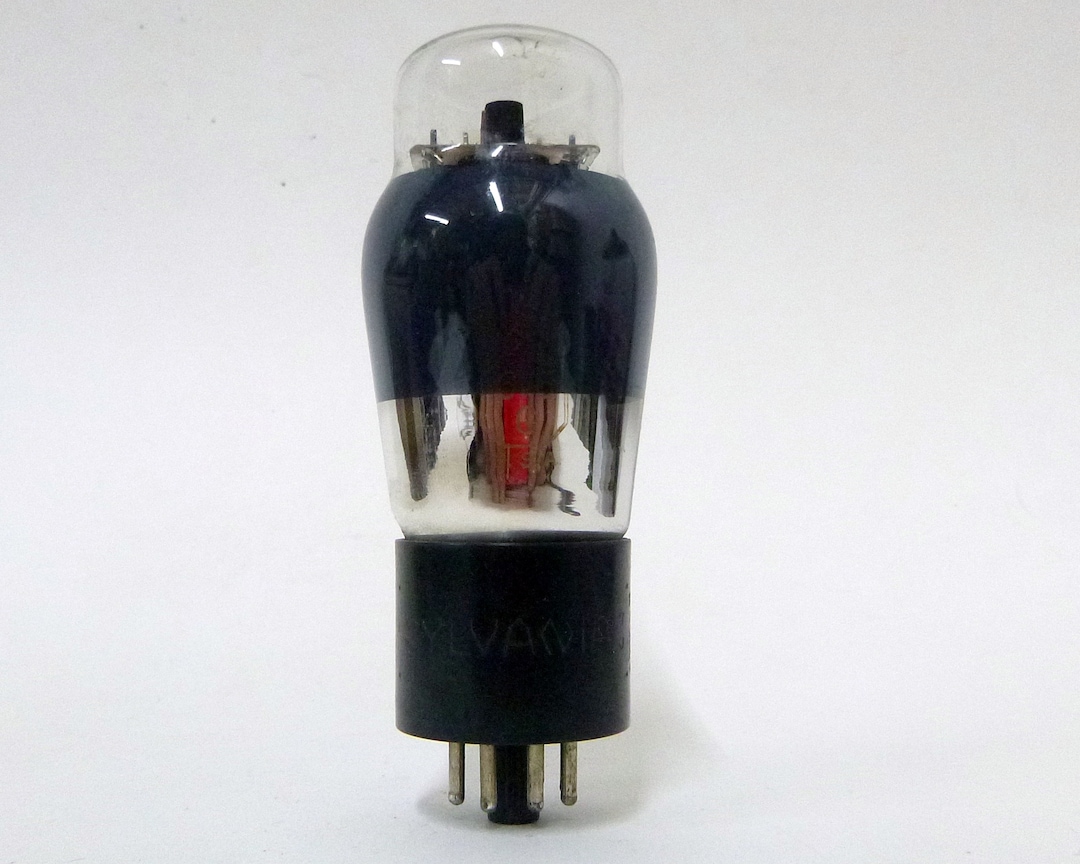 Sylvania 6V6G Vacuum Tube - Engraved Base - ST Envelope - Glass 6V6 - Etsy