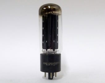 Sylvania JAN 5931 Vacuum Tube - Black Plates - Brown Base
