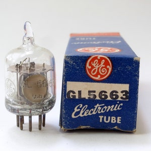 GE 5663 vacuum tube - General Electric GL5663 tube