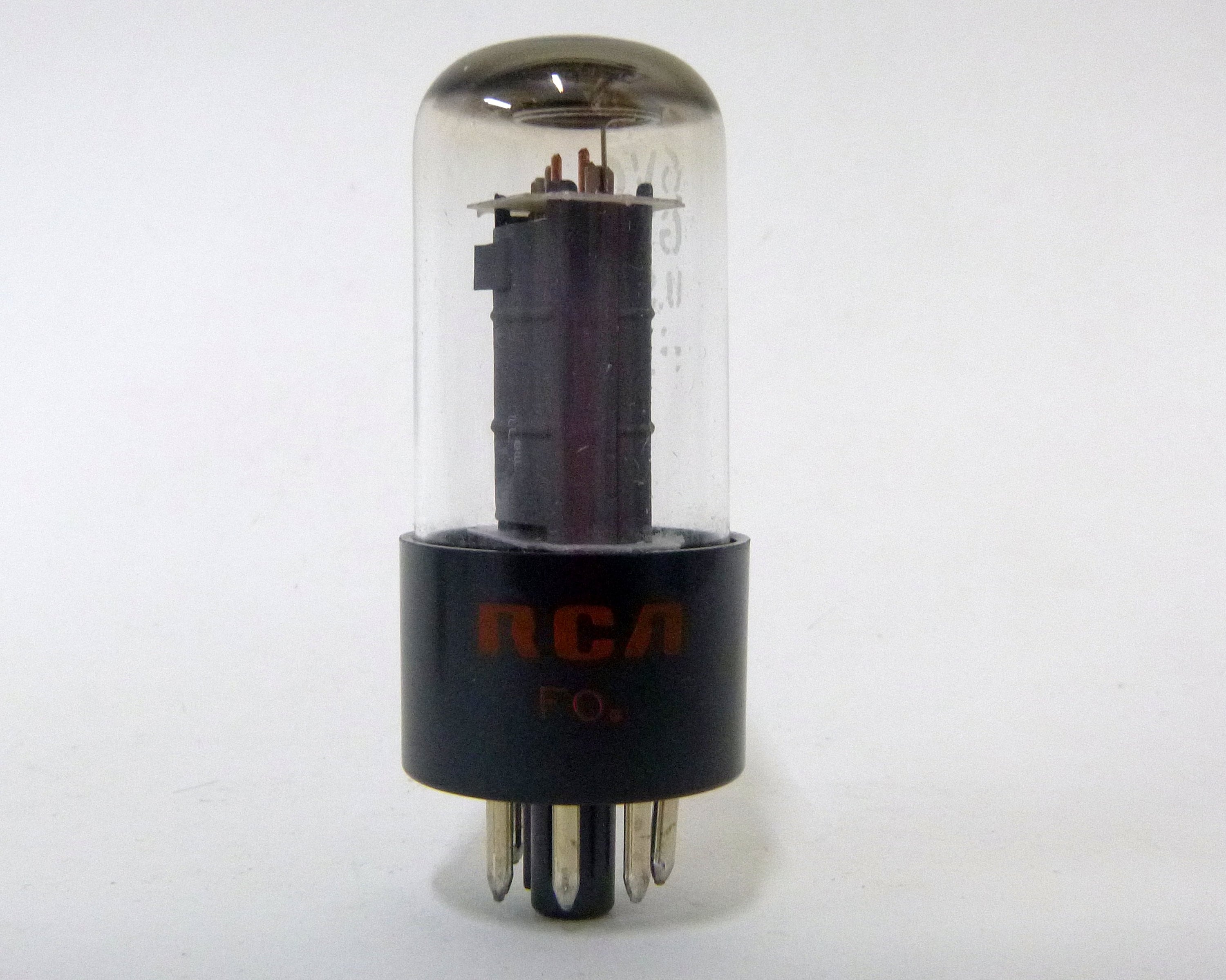 RCA 6V6GTA Vacuum Tube - Gray Oval Plate - Manufactured by GE - Etsy