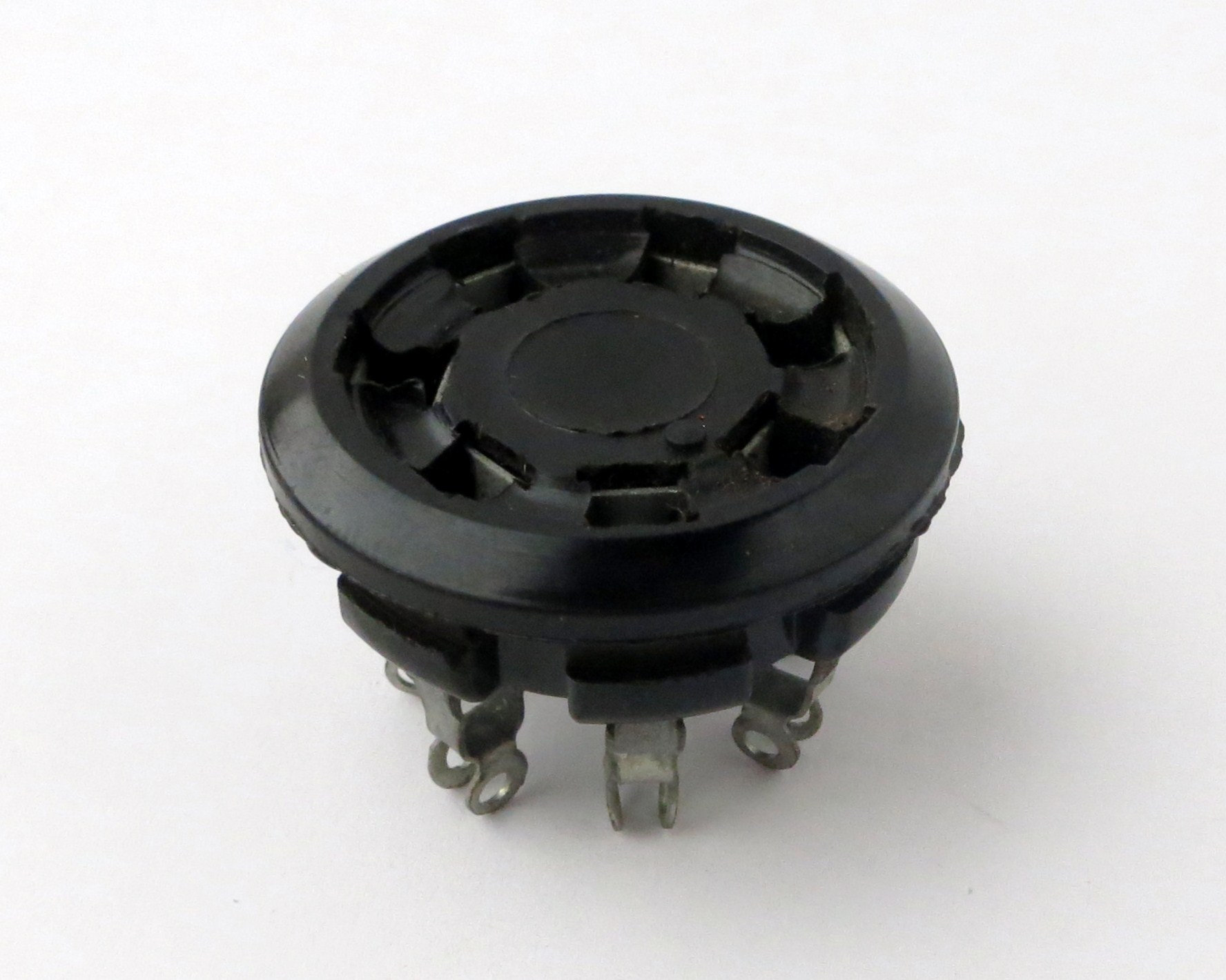 Amphenol 78S7 vacuum tube socket - 7 pin - mates to Amphenol 86CP7 plug