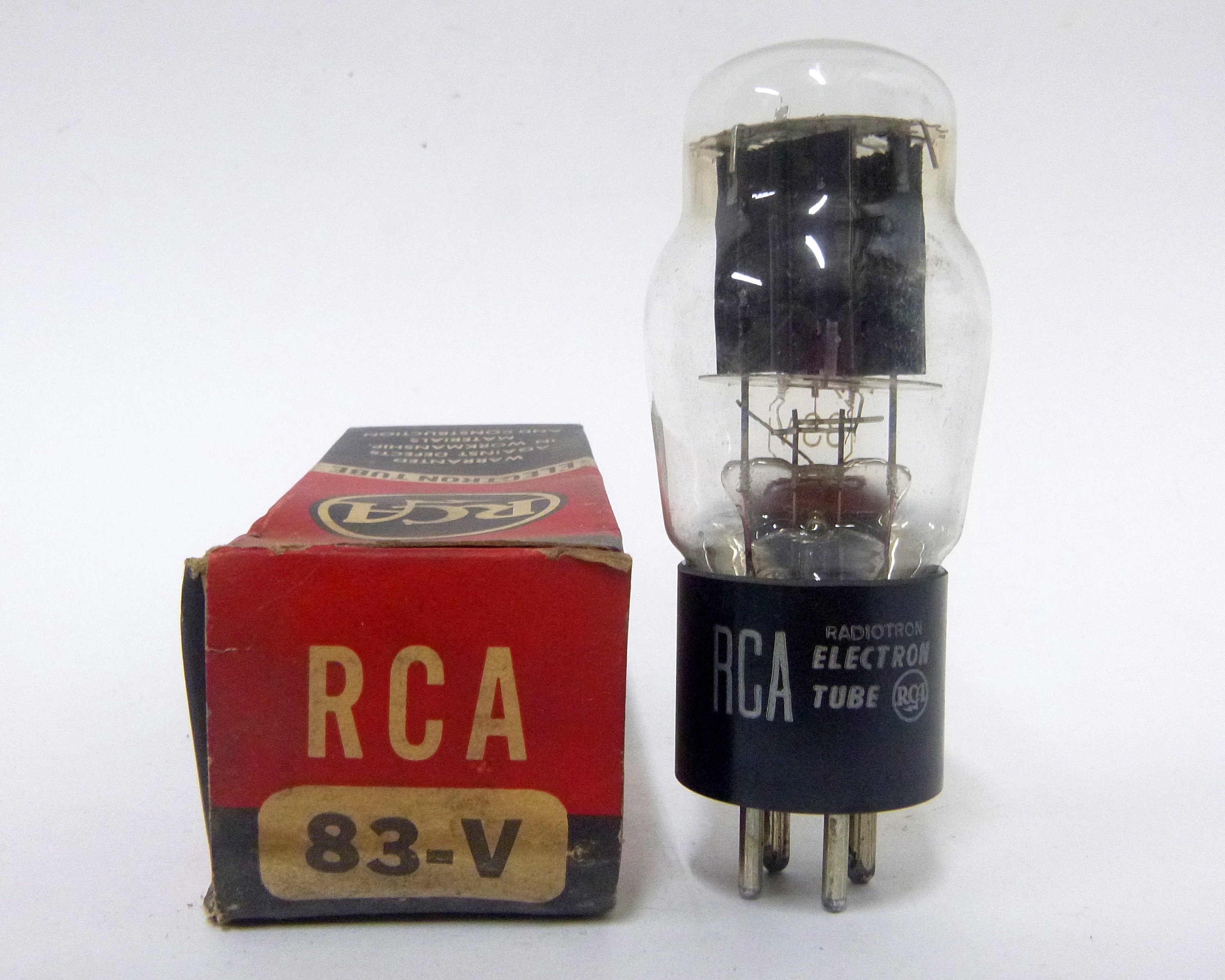 RCA 83V Vacuum Tube - New Old Stock - Original Box - Vacuum