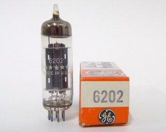 GE 5670 5 Star Vacuum Tube - Black Plates - Square Getter GE 5670 5 Star Vacuum Tube - Black Plates - Square Getter