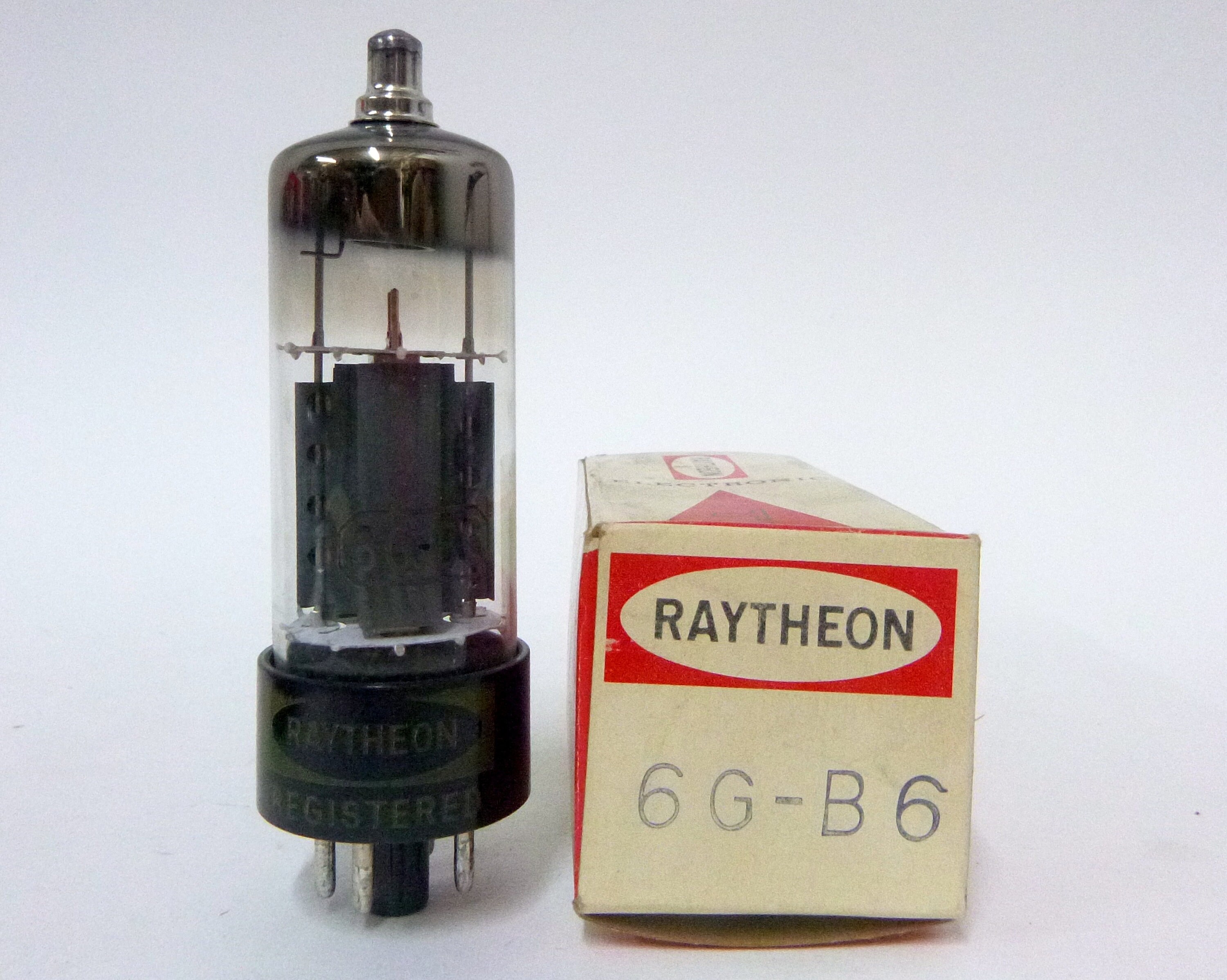 Raytheon 6GB6 Vacuum Tube - New Old Stock - Excellent Condition