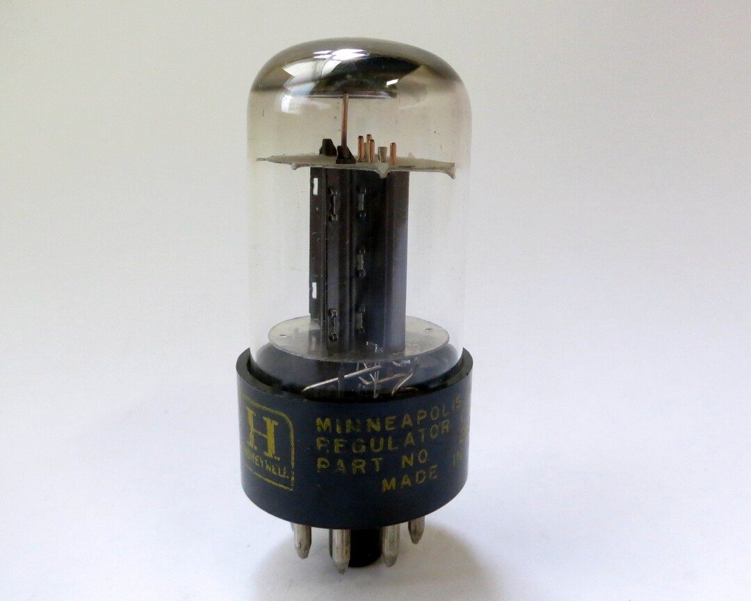 Honeywell 12SN7GT Vacuum Tube - Black Plates - Manufactured by Sylvania ...