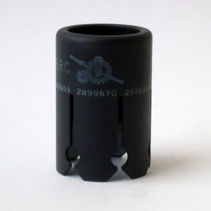 IERC TR6-6015B tube shield - fits short 9 pin vacuum miniature tubes - 2C51, 5670, 6386, Western Electric 396A, etc
