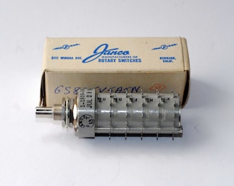 Janco 1-1909-5A5 rotary switch - 5 deck - 10 pole - 5 position - compact & rugged