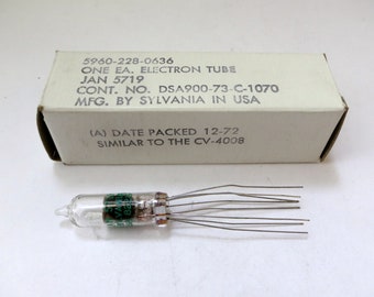 Sylvania JAN 5719 subminiature vacuum tube