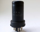 RCA JAN CRC 6SJ7 vacuum tube