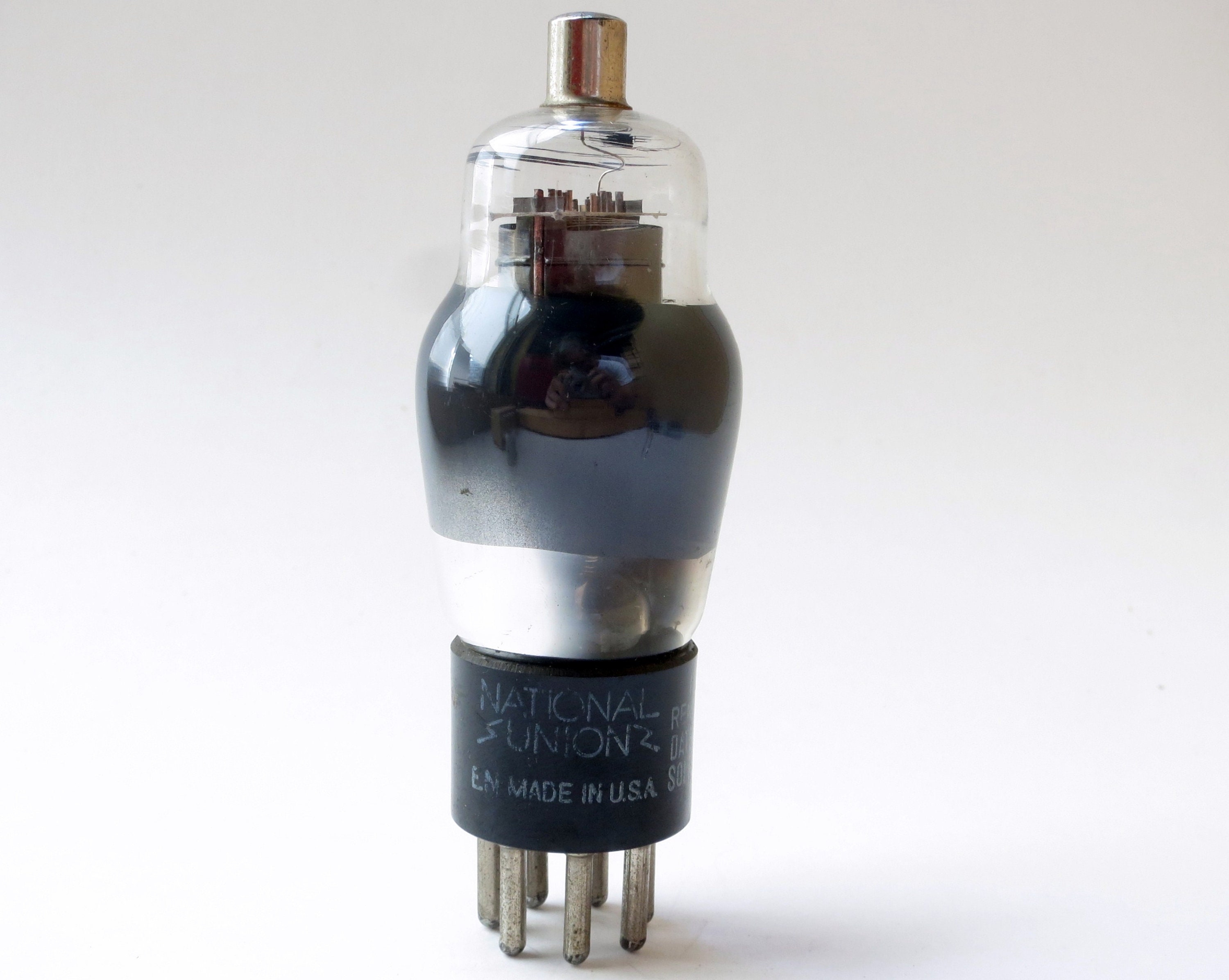Tube électronique (vacuum Tube) NATIONAL UNION JAN 866 A / VT 46 A, Neuf - D'origine US Army, Pour Collection Ou Audio