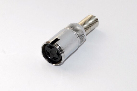 Amphenol 91-MC4F Mic Connector Cable Mount Mate for 91-MC4M Mic