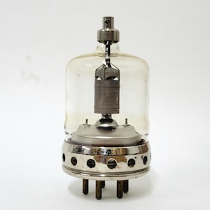 4-125A vacuum tube - large glass transmitting tube - 4D21 - polished base - please read item details