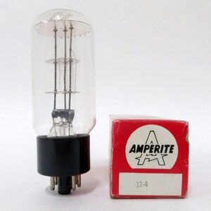 Amperite 12-4 ballast tube - current regulating tube vacuum tube
